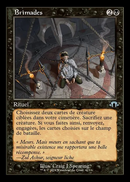 Brimades, carte Magic MH3 413 — extension Modern Horizons 3