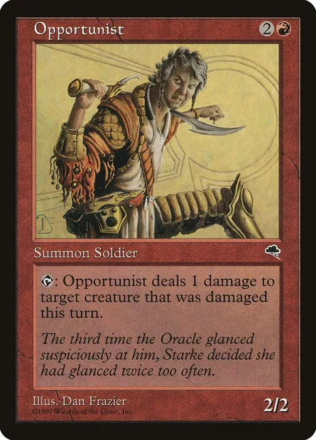 Opportunist, Magic card TMP 194 — Tempest set