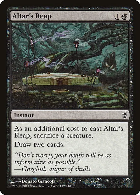 Altar's Reap, Magic card CNS 112 — Conspiracy set