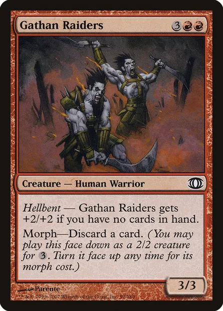 Gathan Raiders, Magic card FUT 99 — Future Sight set