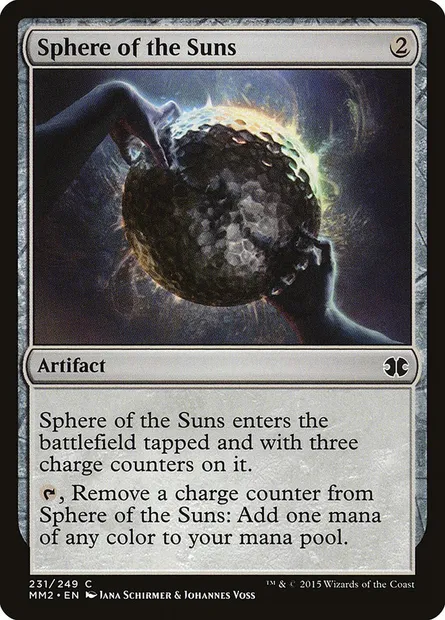 Sphère des soleils, carte Magic MM2 231 — extension Modern Masters 2015