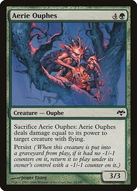 Aerie Ouphes, Magic card EVE 65 — Eventide set