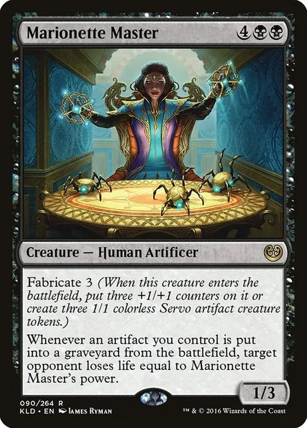 Marionette Master, Magic card KLD 90 — Kaladesh set