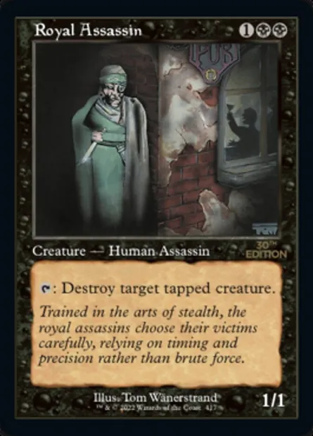 Royal Assassin, Magic card 30A 417 — 30th Anniversary Edition set