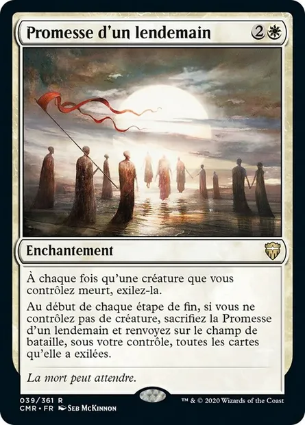 Promesse d'un lendemain, carte Magic CMR 39 — extension Commander Legends