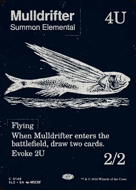 Mulldrifter, Magic card SLZ 146 — The Zeta Set set