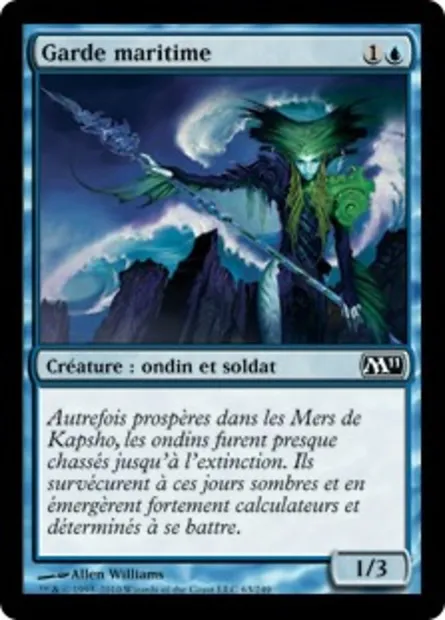 Garde maritime, carte Magic M11 63 — extension Magic 2011
