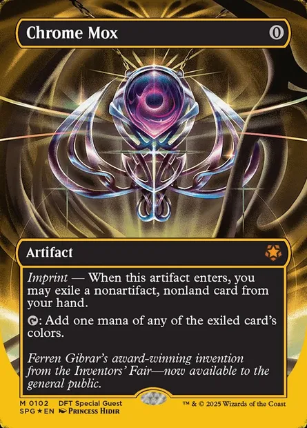 Chrome Mox, Magic card SPG 102 — Special Guests set