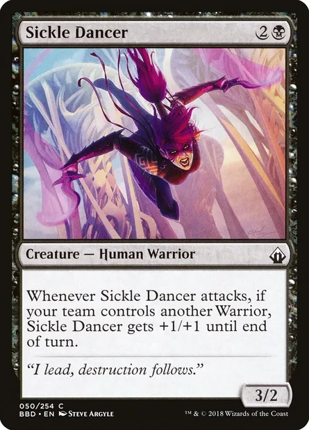 Sickle Dancer, Magic card BBD 50 — Battlebond set