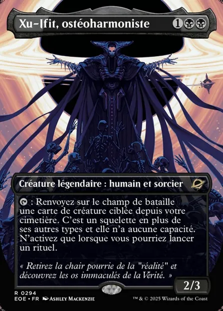 Xu-Ifit, ostéoharmoniste, carte Magic EOE 294 — extension Edge of Eternities