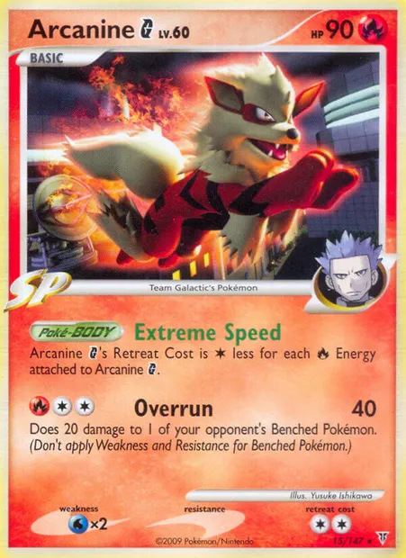 Arcanine G, Pokémon card SV 15 — Supreme Victors set
