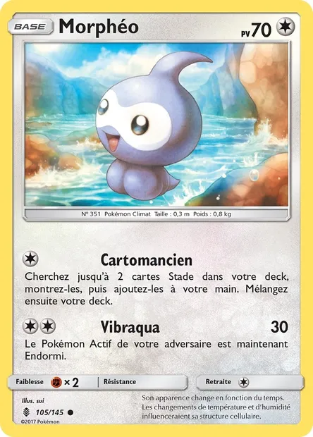 Morphéo, carte Pokémon GRI 105 — extension Gardiens Ascendants