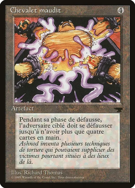 Cursed Rack, Magic card REN 126 — Renaissance set