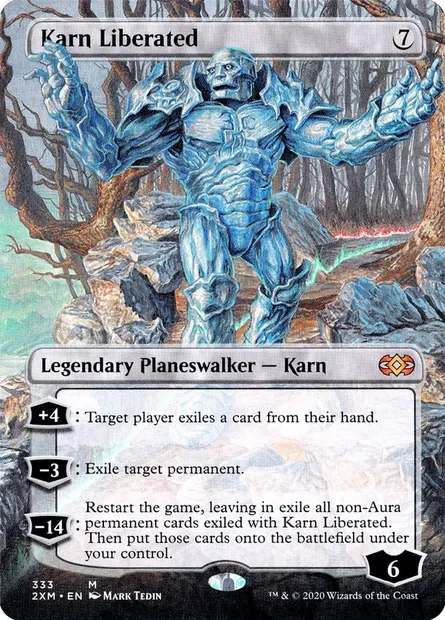 Karn libéré, carte Magic 2XM 333 — extension Double Masters