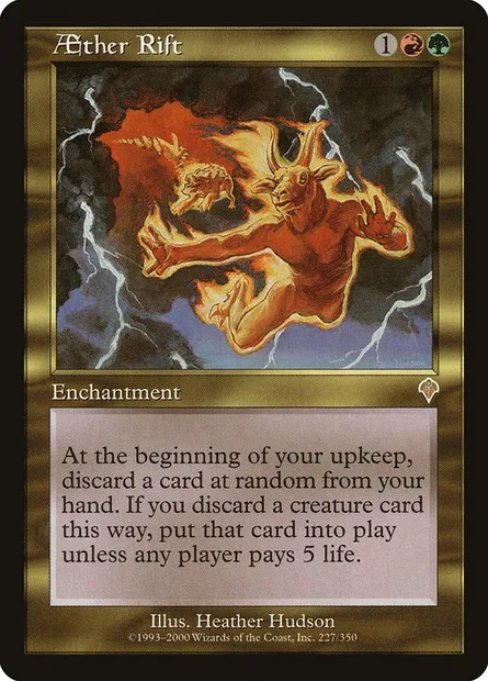 Aether Rift, Magic card INV 227 — Invasion set