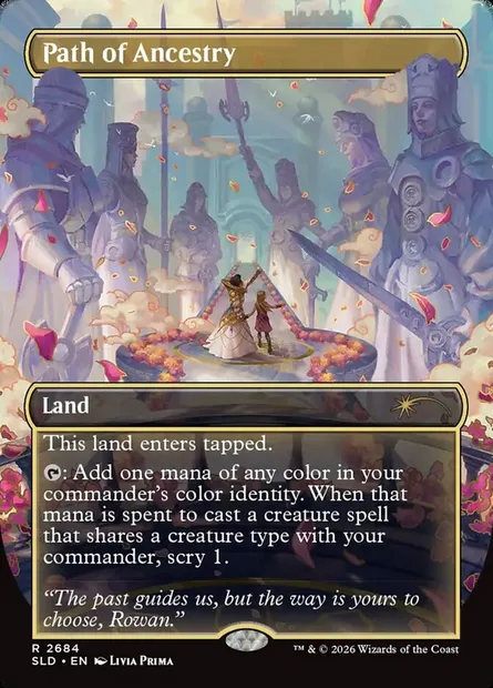 Path of Ancestry, Magic card SLD 2684 — Secret Lair Drop set