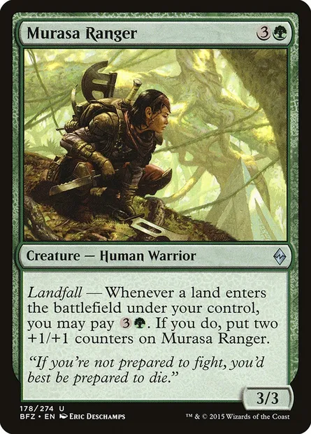 Murasa Ranger, Magic card BFZ 178 — Battle for Zendikar set