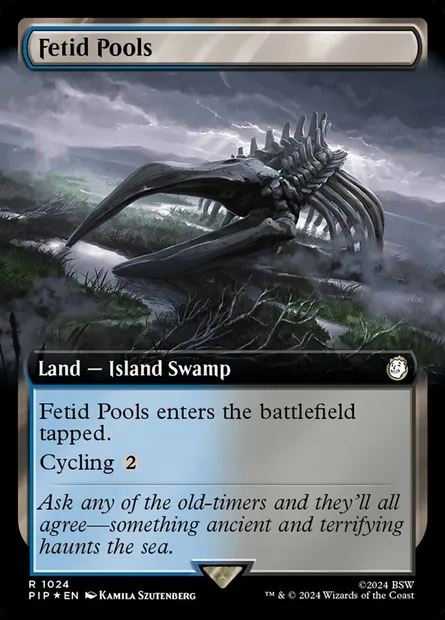 Fetid Pools, Magic card PIP 1024 — Fallout set