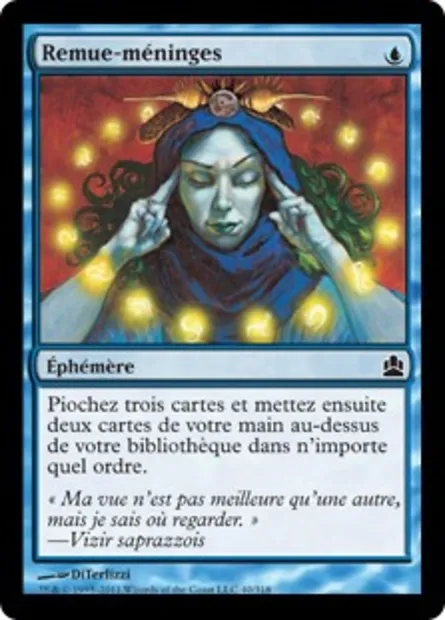 Remue-méninges, carte Magic CMD 40 — extension Commander 2011
