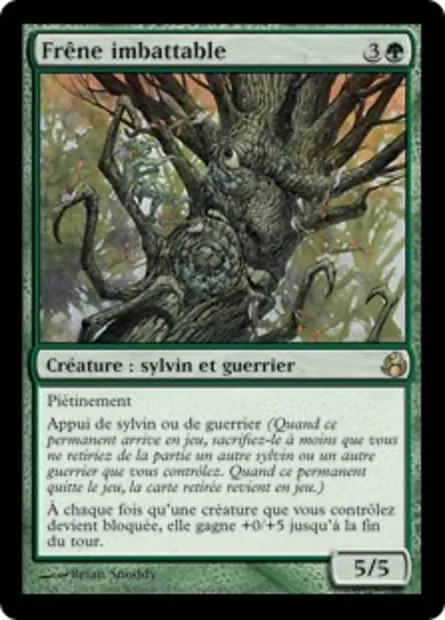 Frêne imbattable, carte Magic MOR 137 — extension Leveciel