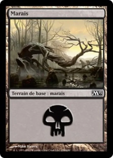 Marais, carte Magic M13 238 — extension Magic 2013