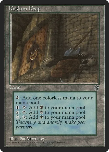 Fort Koskhun, carte Magic HML 114 — extension Terres Natales