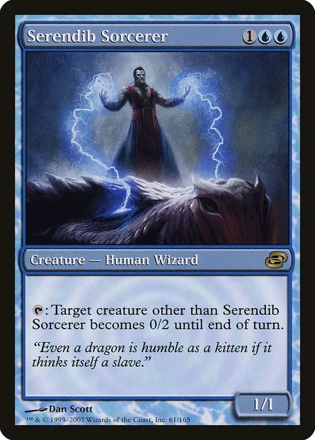 Serendib Sorcerer, Magic card PLC 61 — Planar Chaos set