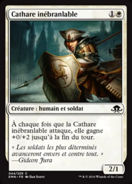 Cathare inébranlable, carte Magic EMN 44 — extension La lune hermétique