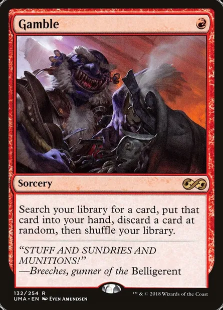 Risque-tout, carte Magic UMA 132 — extension Ultimate Masters
