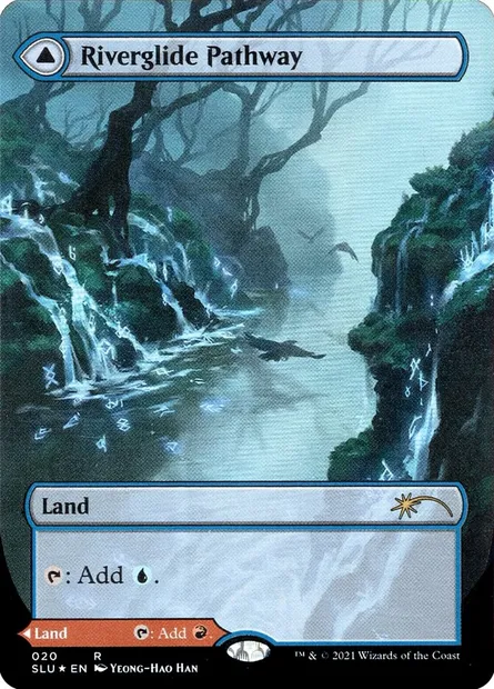 Riverglide Pathway // Lavaglide Pathway, Magic card SLU 20 — Secret Lair: Ultimate Edition set