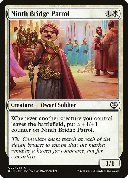 Ninth Bridge Patrol, Magic card KLD 22 — Kaladesh set