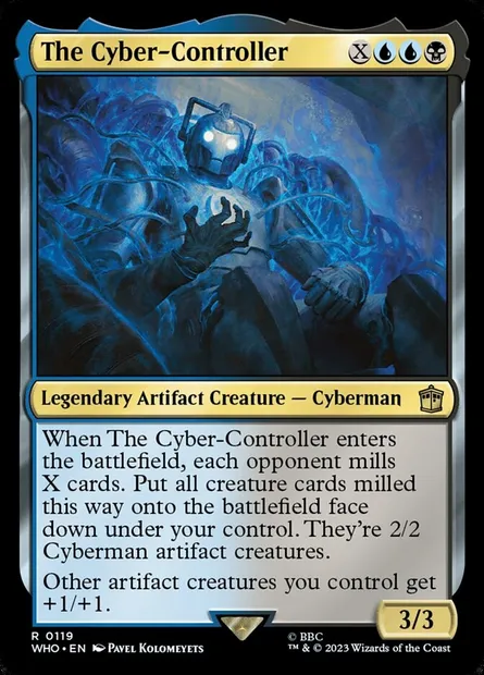 The Cyber-Controller, Magic card WHO 119 — Doctor Who set
