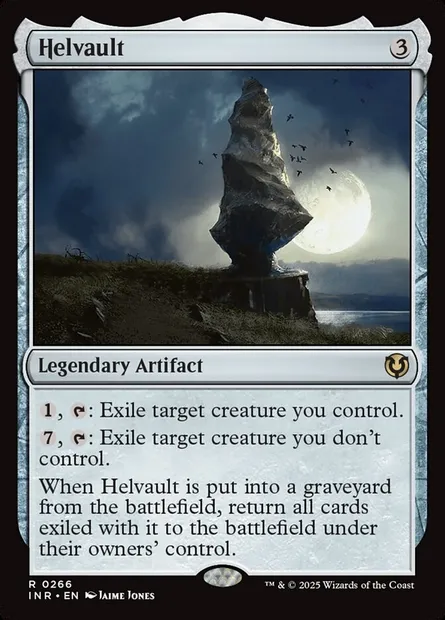 Helgruft, carte Magic INR 266 — extension Innistrad Remastered