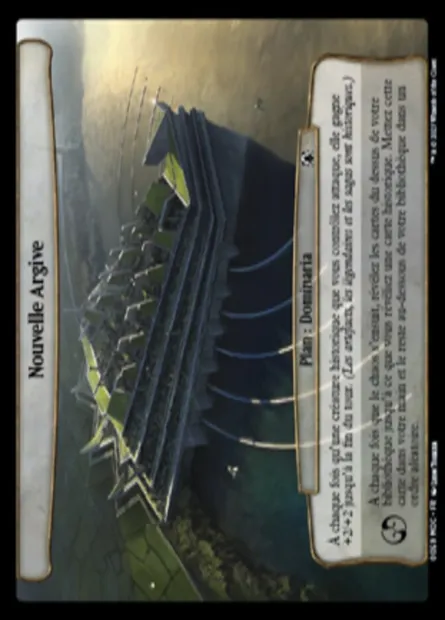 Nouvelle Argive, carte Magic MOC 59 — extension March of the Machine Commander