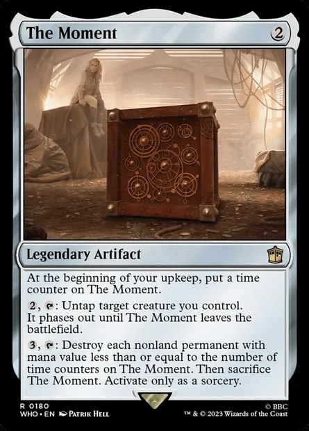 The Moment, Magic card WHO 180 — Doctor Who set