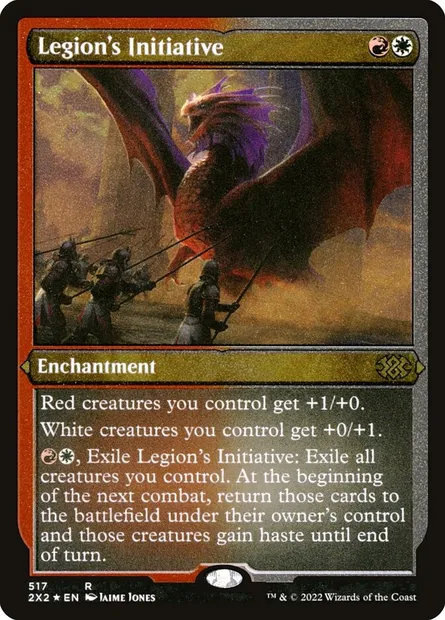 Legion's Initiative, Magic card 2X2 517 — Double Masters 2022 set