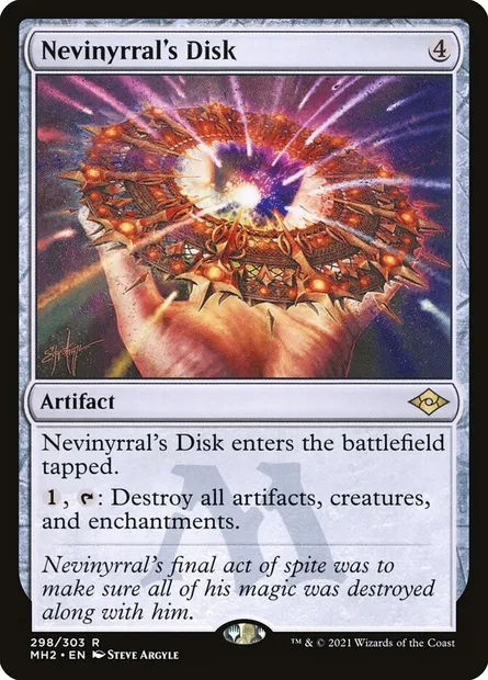 Nevinyrral's Disk, Magic card MH2 298 — Modern Horizons 2 set