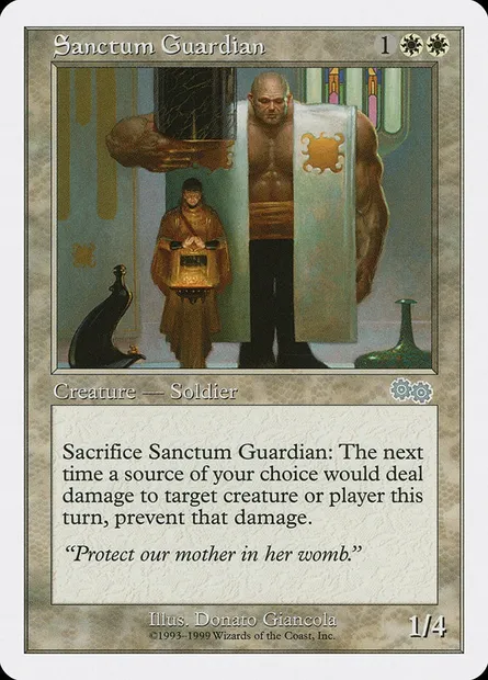 Sanctum Guardian, Magic card BRB 63 — Battle Royale Box Set set