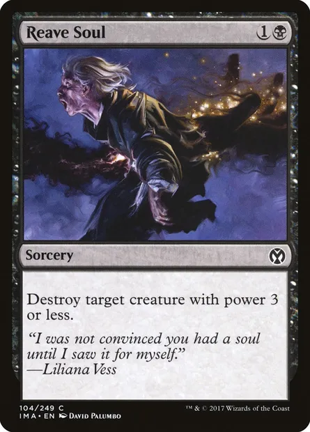 Reave Soul, Magic card IMA 104 — Iconic Masters set