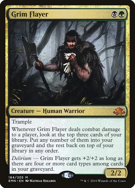 Grim Flayer, Magic card EMN 184 — Eldritch Moon set