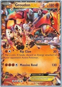 Groudon ex, Pokémon card WCD15 085 — World Championship Decks 2015 set