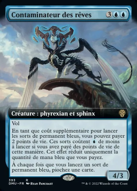 Contaminateur des rêves, carte Magic DMU 393 — extension Dominaria Uni
