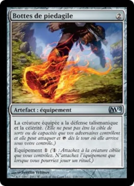 Bottes de piedagile, carte Magic M12 219 — extension Magic 2012