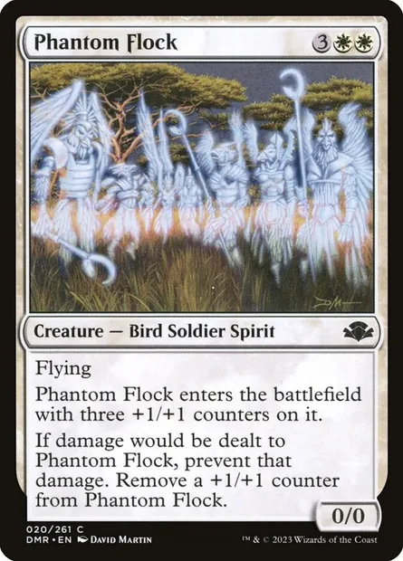 Phantom Flock, Magic card DMR 20 — Dominaria Remastered set