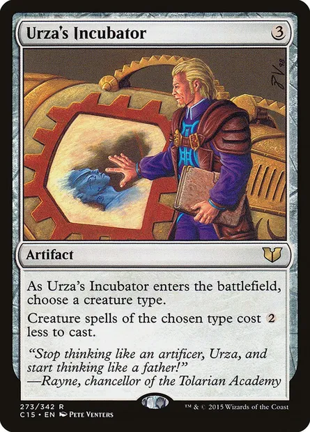 Urza's Incubator, Magic card C15 273 — Commander 2015 set