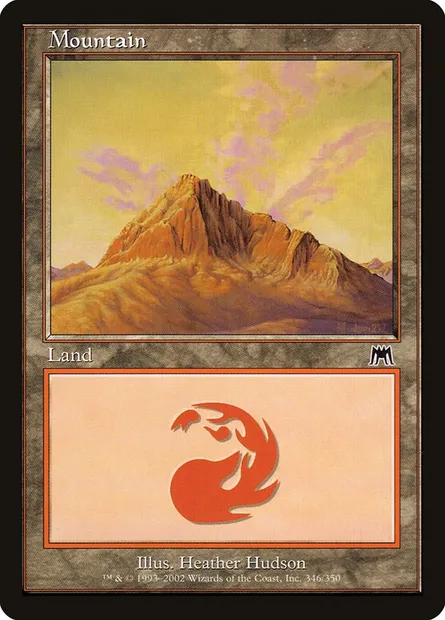Mountain, Magic card ONS 346 — Onslaught set