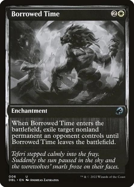 Borrowed Time, Magic card DBL 6 — Innistrad: Double Feature set