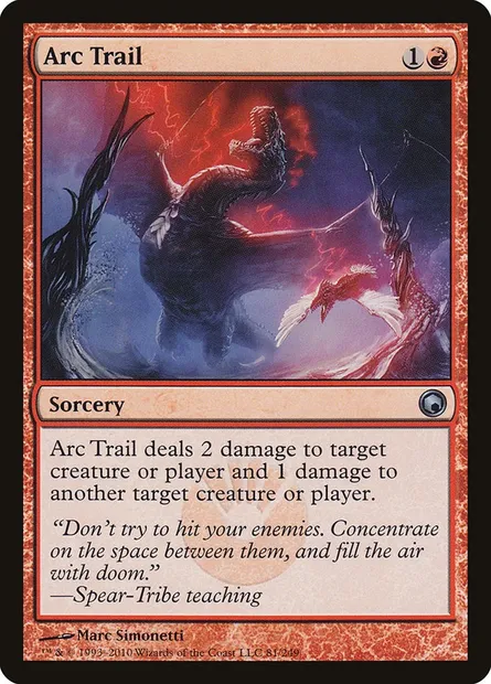 Arc Trail, Magic card SOM 81 — Scars of Mirrodin set