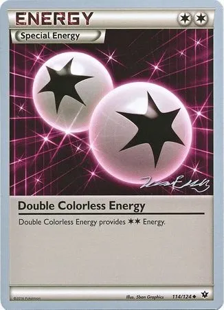Double Colorless Energy, Pokémon card WCD16 114 — World Championship Decks 2016 set