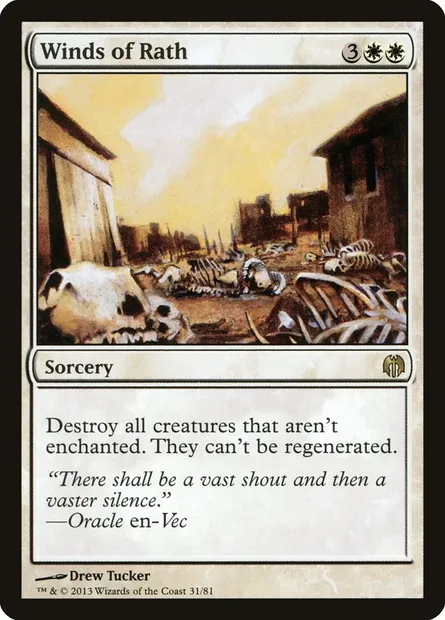 Winds of Rath, Magic card DDL 31 — Duel Decks: Heroes vs. Monsters set